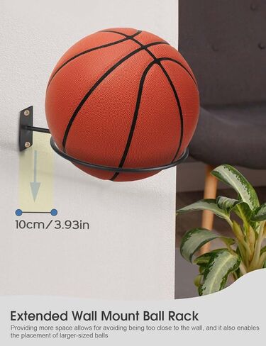 4 قطع حامل كرة القدم وكرة السلة جدار جبل معدني متعدد الوظائف حامل الكرة جدار جبل الرياضة الكرة تخزين لكرة السلة كرة القدم الكرة الطائرة كرة القدم الرجال الأولاد غرفة الرياضة ديكور in Kuwait