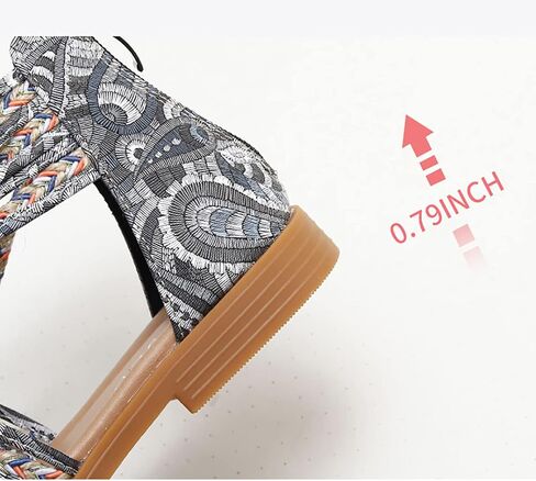 FRALOSHA Womens Sandals Summer Flat Thong Cross Strappy Beach Gladiator Shoes with Zipper in Saudi Arabia