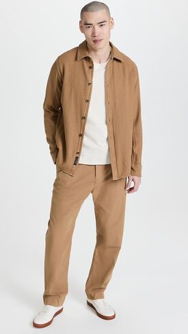 rag & bone Men's Bradford Peached Cotton Pants in Saudi Arabia