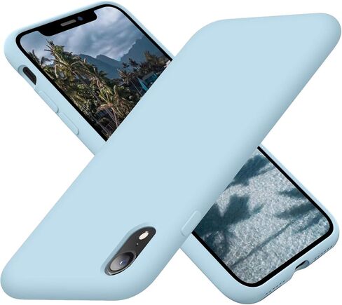 Cordking for iPhone XR Case, Silicone Ultra Slim Shockproof Phone Case with [Soft Anti-Scratch Microfiber Lining], 6.1 inch, Midnight Green in Kuwait