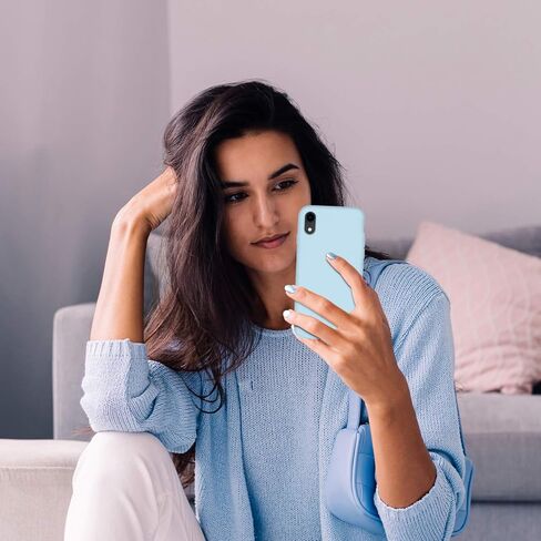 Cordking for iPhone XR Case, Silicone Ultra Slim Shockproof Phone Case with [Soft Anti-Scratch Microfiber Lining], 6.1 inch, Midnight Green in Kuwait