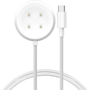 متوافق مع كابل شاحن Google Pixel Watch 2 للشحن السريع من النوع C (3.3 قدم، أبيض) in Kuwait