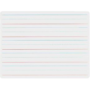 Dry Erase Lapboards with Lines - Pack of 1 Lined Whiteboard - 9x12 - Student Single Sided - Improve Children's Classroom Learning with Portable White Boards