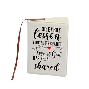 G2TUP Sunday School Teacher Gift Church Teacher Journal Ministry Teacher Appreciation Notebook (Sunday School Notebook)