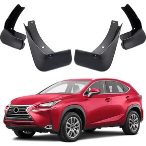 Car Mudguard Fender Mud Flaps Splash Guards Compatible with Lexus NX 200t / Lexus NX 300h 2015 2016 2017