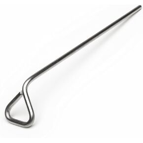 SP Bel-Art Bacterial Cell Spreader for 9cm Plates; Stainless Steel, 1.0 in. Wide Spreading Bar (F37736-0009)