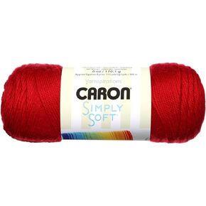 Caron Simply Soft Yarn Solids (3-Pack) Harvest Red H97003-97633