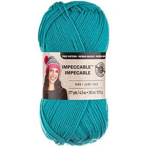 Loops & Threads Impeccable Yarn 4.5 oz. One Ball - Aqua