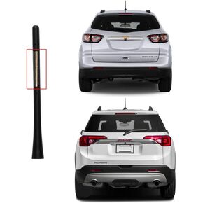 10370211 GM Roof Antenna Rod Only, 7 inche Flexible Rubber Radio Antenna Whip Compatible with GM Chevy GMC Buick Cadillac Lincoln Pontiac Select Models, Durable Antenna Mast Replacement for 23169266