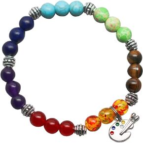 Artist Bracelet Gifts for Women Girls a Painter Artistic Bracelets Painters Palette Jewelry Art Artist Bracelet