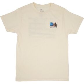 O'NEILL Men's Patriotic USA Logo T-Shirt - Comfortable USA Graphic Tees for Men - Screen Printed Short Sleeve Shirt