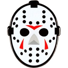 Hockey Goalie Mask Lapel Pin Tie Tack Halloween Horror Emblem