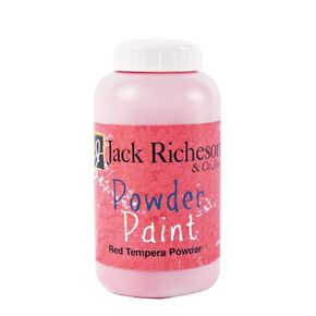 Jack Richeson Powdered Tempera Paint, Red, 1 Pound (Pack of 1)