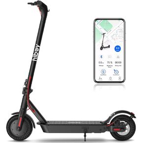 Hiboy KS4/KS4 Pro (Hiboy S2 Pro Upgraded Version) Electric Scooter Adults with 500W Motor (Ver. KS4 350W), 19 MPH 25 Miles Range (Ver. KS4 17 Miles), 8"-10" Tires Folding Commuter Electric Scooter