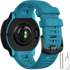 GEAK Compatible with Garmin Instinct Watch Bands, 22mm Soft Silicone Strap Sport Wristband Replacement for Garmin Instinct Band/Instinct 2 band/Instinct Esports/Solar/Tide/Tactical GPS Smartwatch