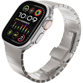 KADES Stainless Steel Band Fit for Apple Watch Band, Premium Metal Strap in Saudi Arabia