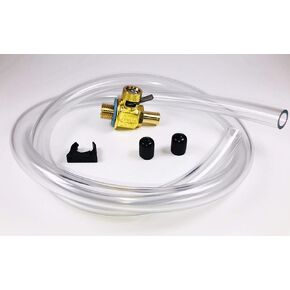 Fumoto F106N Oil Drain Valve with Heavy Duty 3' Hose Kit for Fumoto Long Nipple