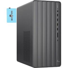 HP Envy Business Desktop PC 14th Gen (Intel i7-14700 20-Core, 16GB RAM, 1TB PCIe SSD, Intel UHD 770, WiFi 6, BT 5.3, Wireless KYB & Mouse, Win 10 Pro) w/DKZ USB Port Expander