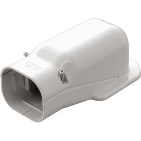 Inaba Denko SW-77-W Cosmetic Pipe Cover, Wall Corner, For Wall Removal, White