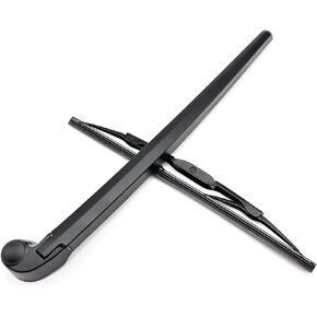 Rear Windshield Wiper Arm with Wiper Blade for Audi Q7 2007-2015 Rear Windshield Back Wiper Arm Blade Replacement OEM # 4L0-955-407-1P9, 4L0-955-425, 4F9-955-205