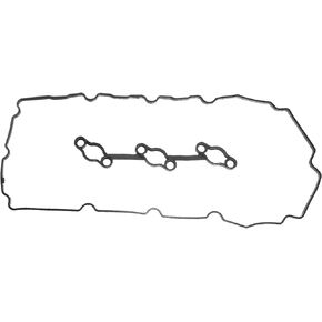 uxcell 1 Set Left Side Valve Cover Gasket Replacement for Hyundai 2009-2012 No.224533C710 Black