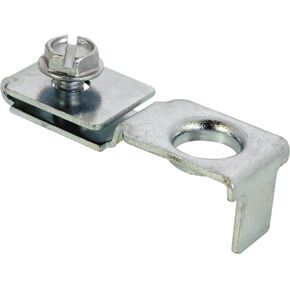 Prime-Line MP6640 Bi-Fold Door Top or Bottom Pivot Bracket, Fits 3/8 In. Pin, Steel (2 Pack)