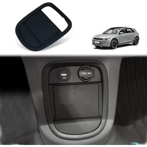 BestEvMod for Ioniq5 Center Console Lower Dash Cover Accessories, Lower Storage Box Panel Cover POP-Open Privacy Compatible with Hyundai Ioniq 5 2022 2023 2024 Accessories