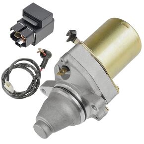 Caltric Starter and Relay Solenoid Compatible with Suzuki LT80 Quadsport 80 2X4 1987-2006