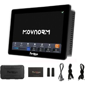 شاشة مراقبة ميدانية للكاميرا Portkeys LH5P II، شاشة لمس 5.5 بوصة 2200nit 1920x1080 تعمل باللمس مع إطار معدني بلوتوث مدمج في وحدة لاسلكية in Kuwait