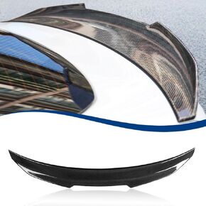 Real Carbon Fiber G82 / G22 Rear Spoiler Compatible with (2021-2024) 4-Series G22 Coupe / M4 G82