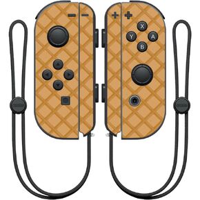 MightySkins Skin Compatible with Nintendo Joy-Con Controller wrap Cover Sticker Skins Waffle Sole