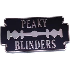 Peaky Blinders Razor Blade Shelby TV Show 1.1" Enamel Pin Badge