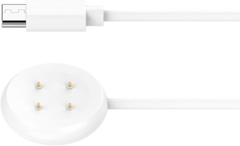 متوافق مع كابل شاحن Google Pixel Watch 2 للشحن السريع من النوع C (3.3 قدم، أبيض) in Kuwait