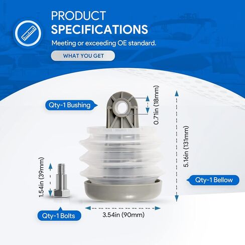 385230980 Vacuum Pump Bellow Kit for Dometic - For Vacuflush S Series & J Series Vacuum Pump & T Series Discharge Pump in Saudi Arabia