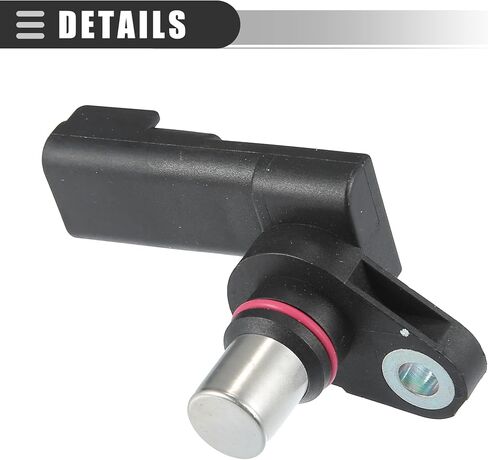 Motoforti Camshaft Position Sensor, for MINI COOPER 1.6L V4 2002-2008, Plastic, 5293161AA, Black in Saudi Arabia