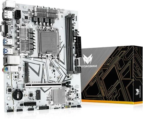 اللوحة الأم B760 GT4 LGA 1700 لمعالج Intel Core I3/i5/i7/i9 الثاني عشر (ثنائي القناة DDR4، PCIe 4.0، NVME/NGFF M.2، WiFi M.2، SATA 3.0، USB 3.2، Gb LAN) in Kuwait
