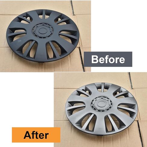 NADAMOO Alloy Wheel Spray Paint, Aerosol Car Rim Paint for Recolor and Protection, Semi-gloss Metallic Gray, 4 Cans, 13 Oz Per Can in Kuwait