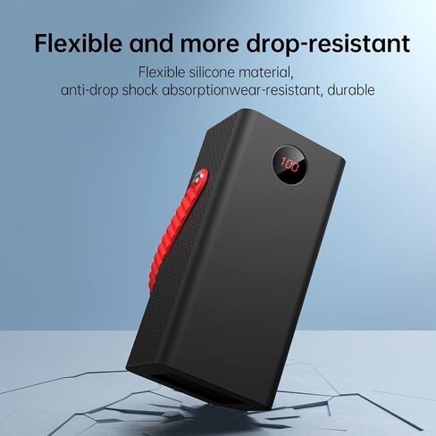 The Silicone Case for ROMOSS 60,000mAh Power Bank - Black in Saudi Arabia