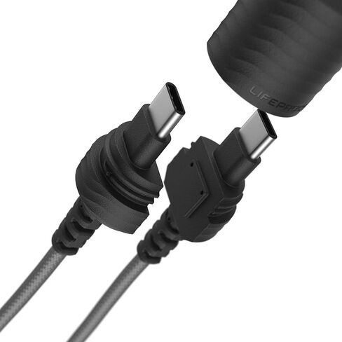 كابل LifeProof LIFEACTÍV USB A-C - عبوة البيع بالتجزئة - أسود in Kuwait