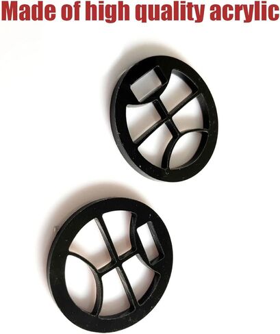 قطعتان من واقي الأزرار لتوماس باين، مناسبة لكرسي RV مع لوحة تحكم داخل مسند الذراع، أسود in Kuwait