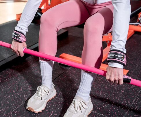 Barbell Pad Set for Squat,Hip Thrust Pad with 2 Upgraded Ankle Straps,3 Booty Bands, 2 Weightlifting Straps, Gym Pad for Hip Thrust and Carry Bag in Kuwait