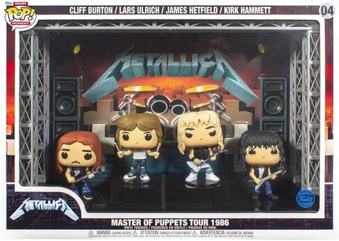 Funko Pop! Moment Deluxe: Metallica Master of Puppets Tour (1986) Vinyl Figures (2022 Limited Edition Exclusive) in Saudi Arabia