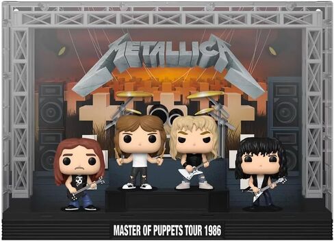 Funko Pop! Moment Deluxe: Metallica Master of Puppets Tour (1986) Vinyl Figures (2022 Limited Edition Exclusive) in Saudi Arabia