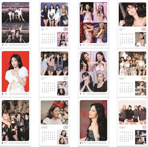KPOP IDOL Group 2024 New Wall Calendar (BLACK PINK) in Saudi Arabia