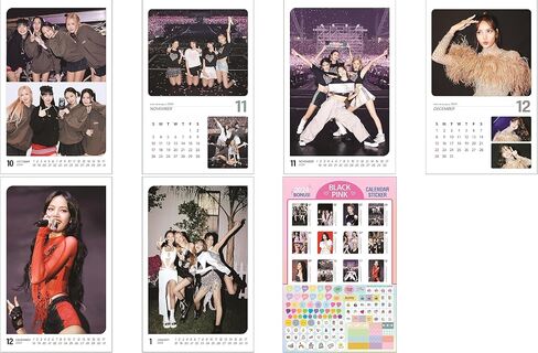KPOP IDOL Group 2024 New Wall Calendar (BLACK PINK) in Saudi Arabia
