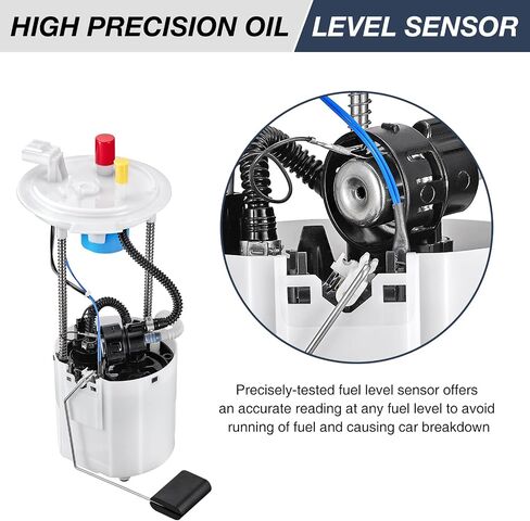 BDFHYK Electric Fuel Pump Assembly Compatible with 2009-2014 F-150 3.7L 4.6L 5.0L 5.4L Replaces E2541M P76467M in Saudi Arabia