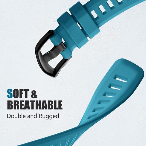 GEAK متوافق مع أحزمة ساعة Garmin Instinct، سوار معصم رياضي من السيليكون الناعم مقاس 22 مم لسوار Garmin Instinct Band/Instinct 2 band/Instinct Esports/Solar/Tide/Tactical GPS Smartwatch in Kuwait