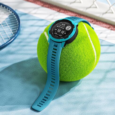 GEAK متوافق مع أحزمة ساعة Garmin Instinct، سوار معصم رياضي من السيليكون الناعم مقاس 22 مم لسوار Garmin Instinct Band/Instinct 2 band/Instinct Esports/Solar/Tide/Tactical GPS Smartwatch in Kuwait