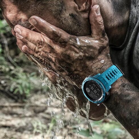 GEAK متوافق مع أحزمة ساعة Garmin Instinct، سوار معصم رياضي من السيليكون الناعم مقاس 22 مم لسوار Garmin Instinct Band/Instinct 2 band/Instinct Esports/Solar/Tide/Tactical GPS Smartwatch in Kuwait