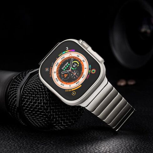 KADES Stainless Steel Band Fit for Apple Watch Band, Premium Metal Strap in Saudi Arabia